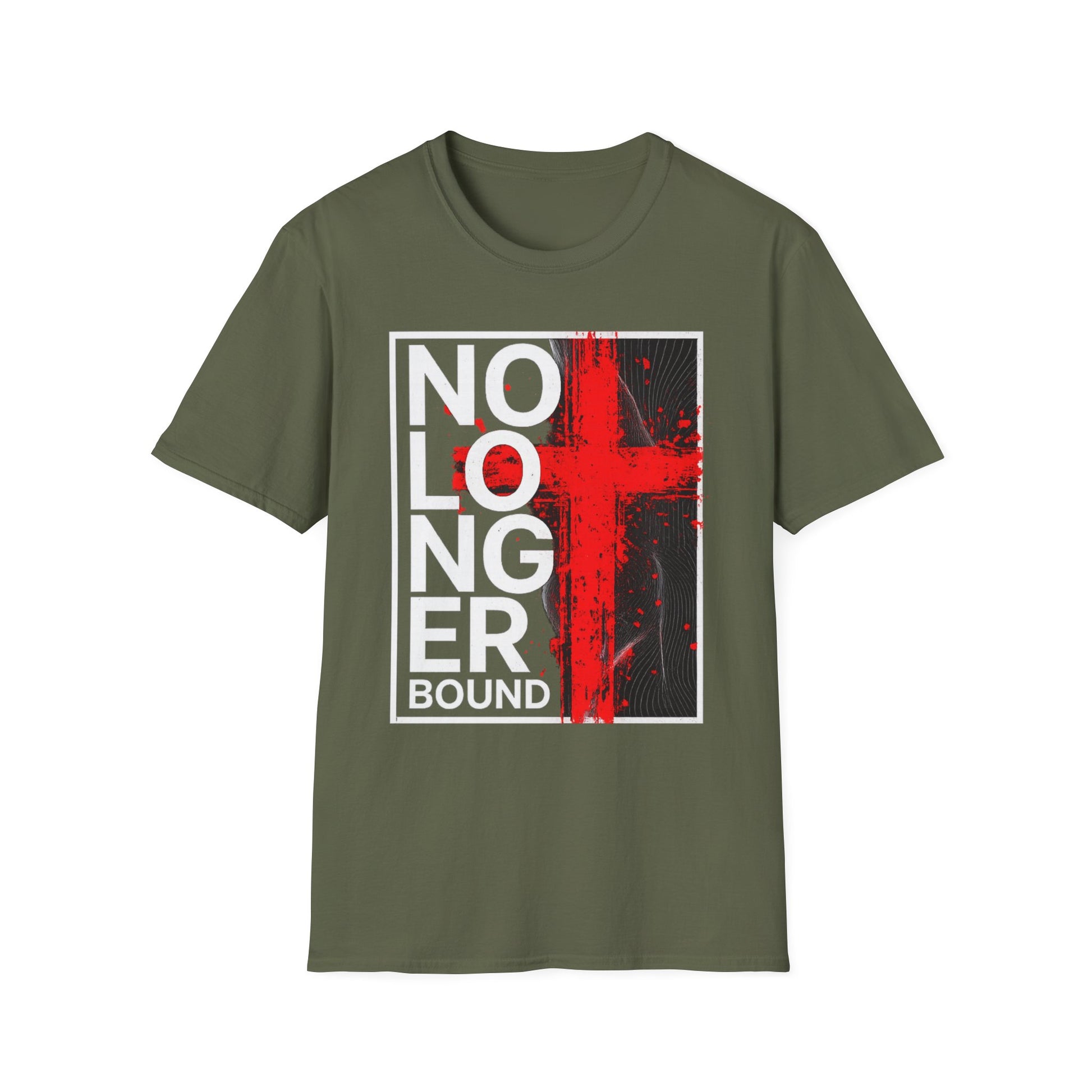 “No Longer Bound” - Unisex Soft Tee