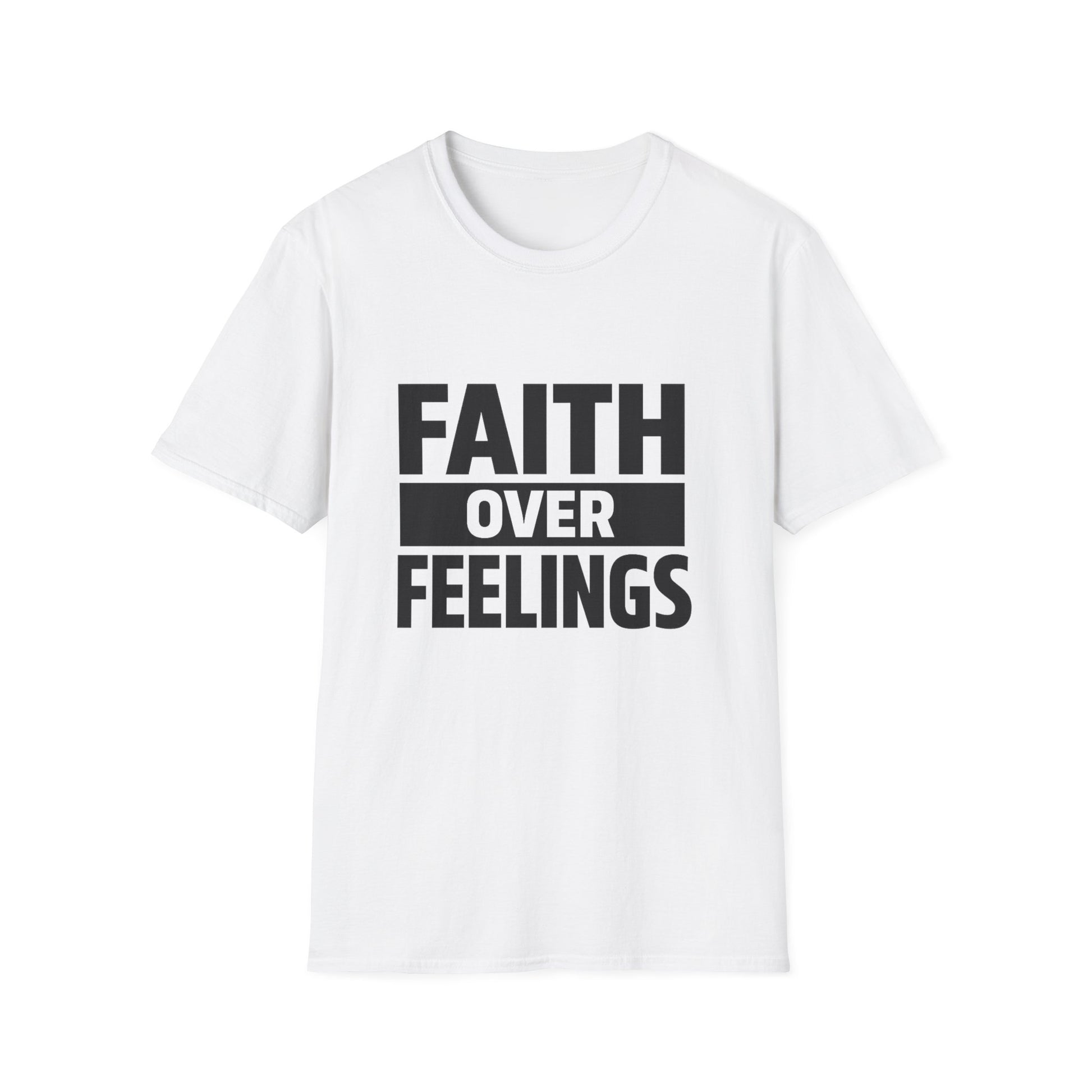 "Faith Over Feelings" | Believer Statement Tee