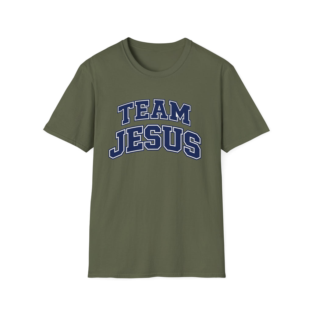 "Team Jesus" — Christian Faith Graphic Tee