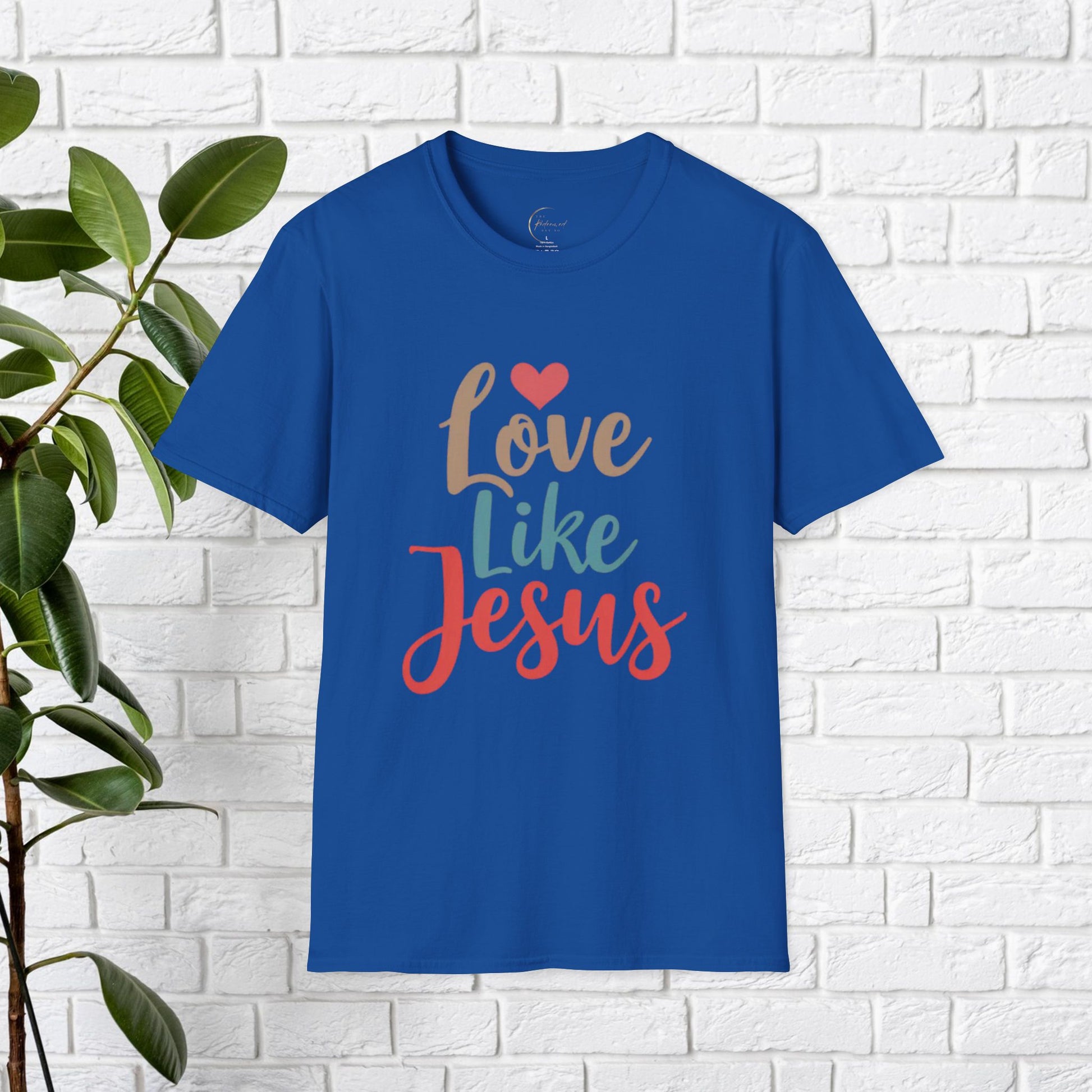 Love Like Jesus, Unisex Softstyle T-shirt