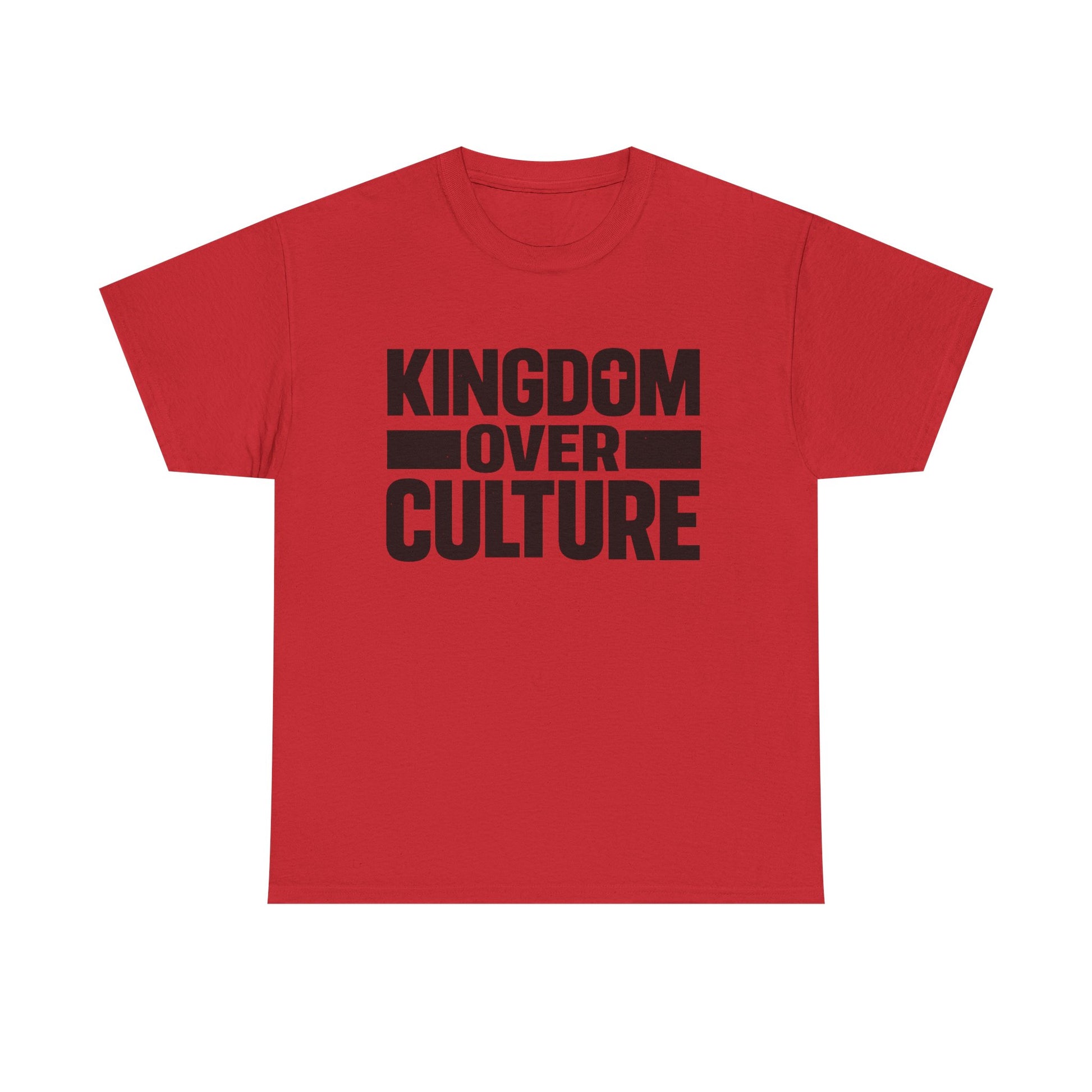 "Kingdom Over Culture" Bold Christian Statement Apparel