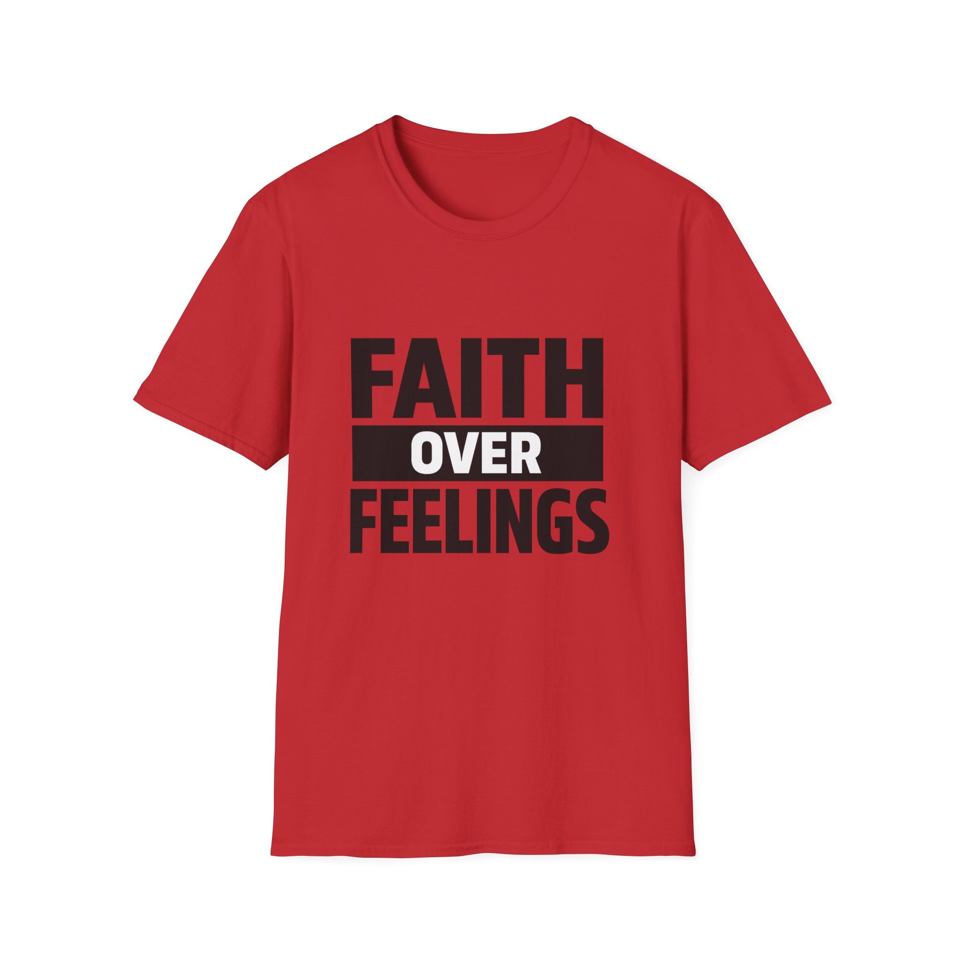 "Faith Over Feelings" | Believer Statement Tee