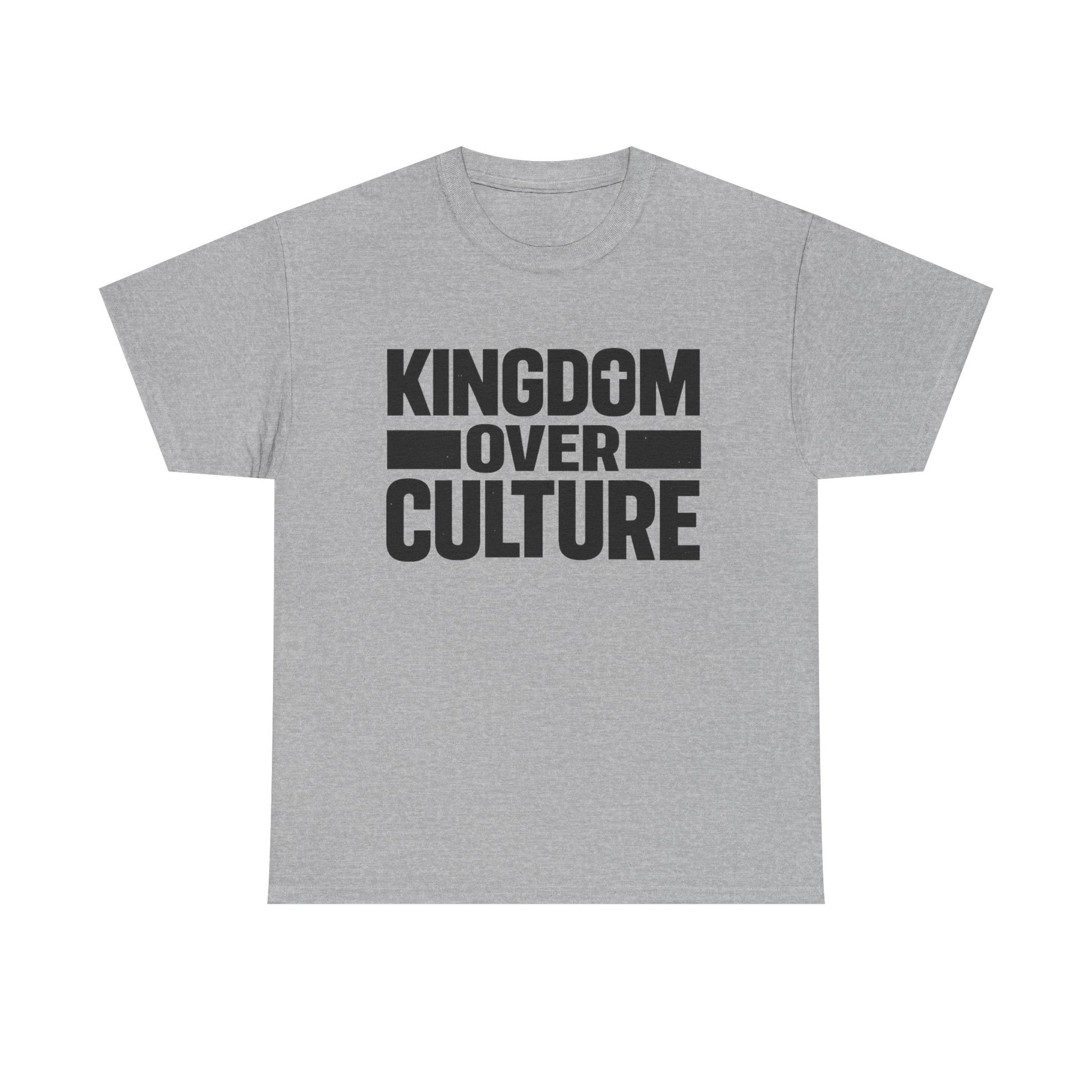 "Kingdom Over Culture" Bold Christian Statement Apparel