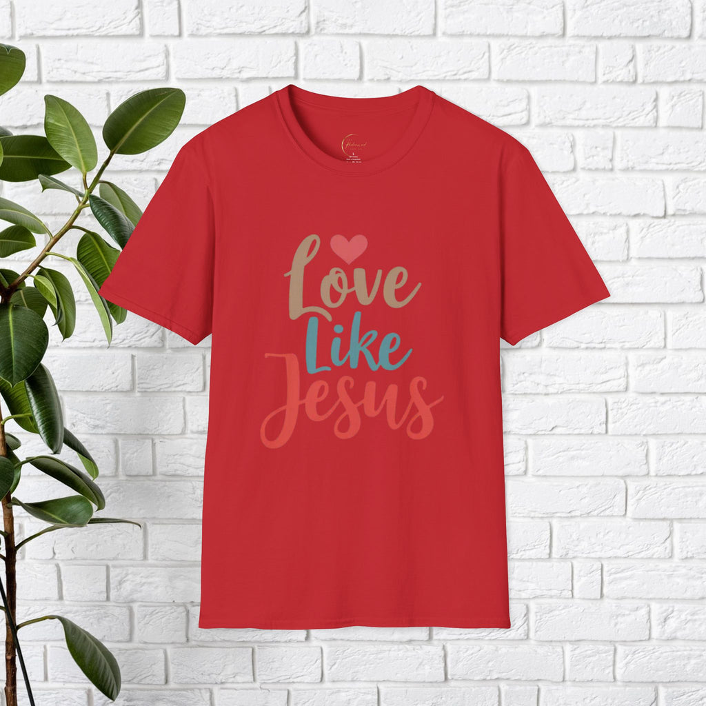 Love Like Jesus, Unisex Softstyle T-shirt