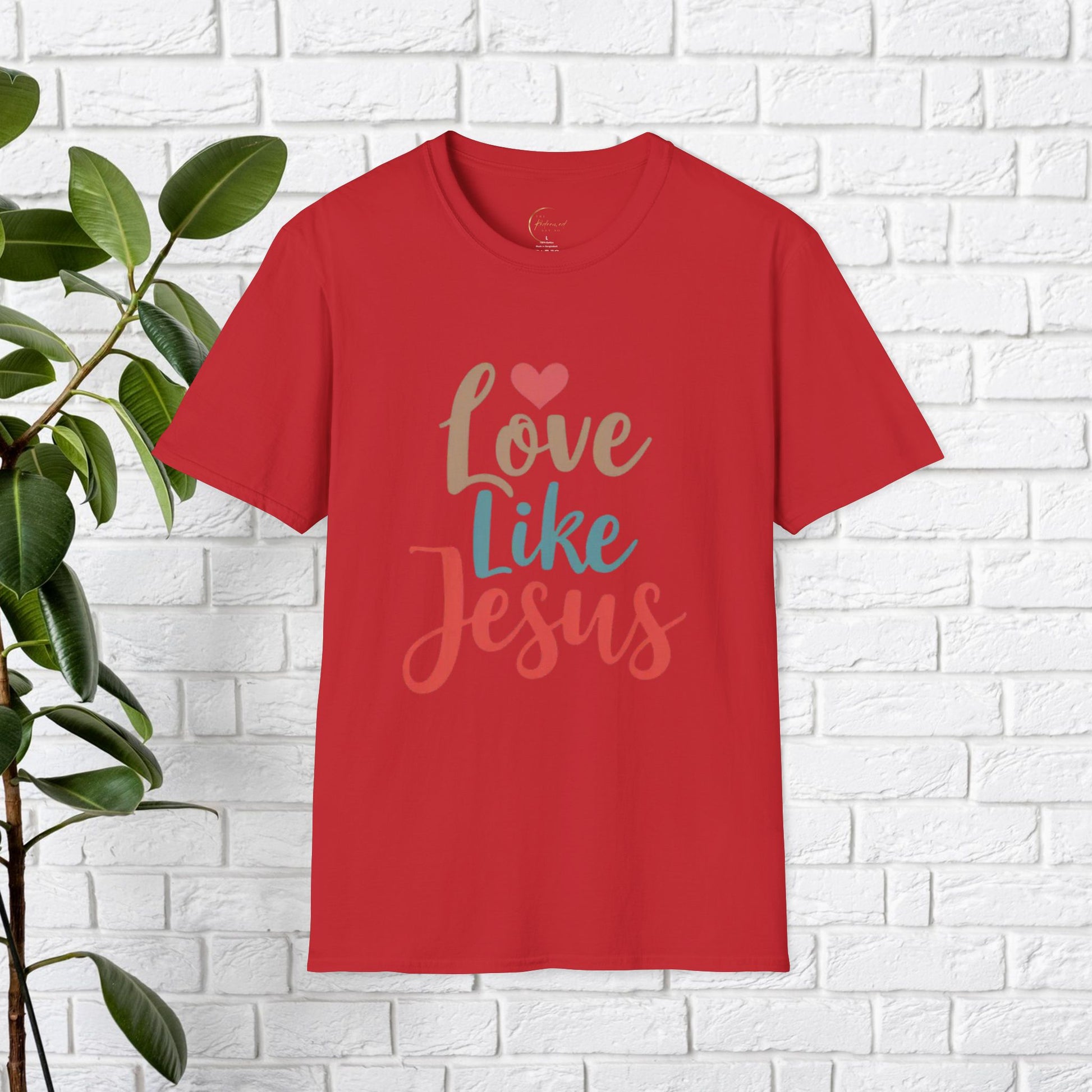Love Like Jesus, Unisex Softstyle T-shirt