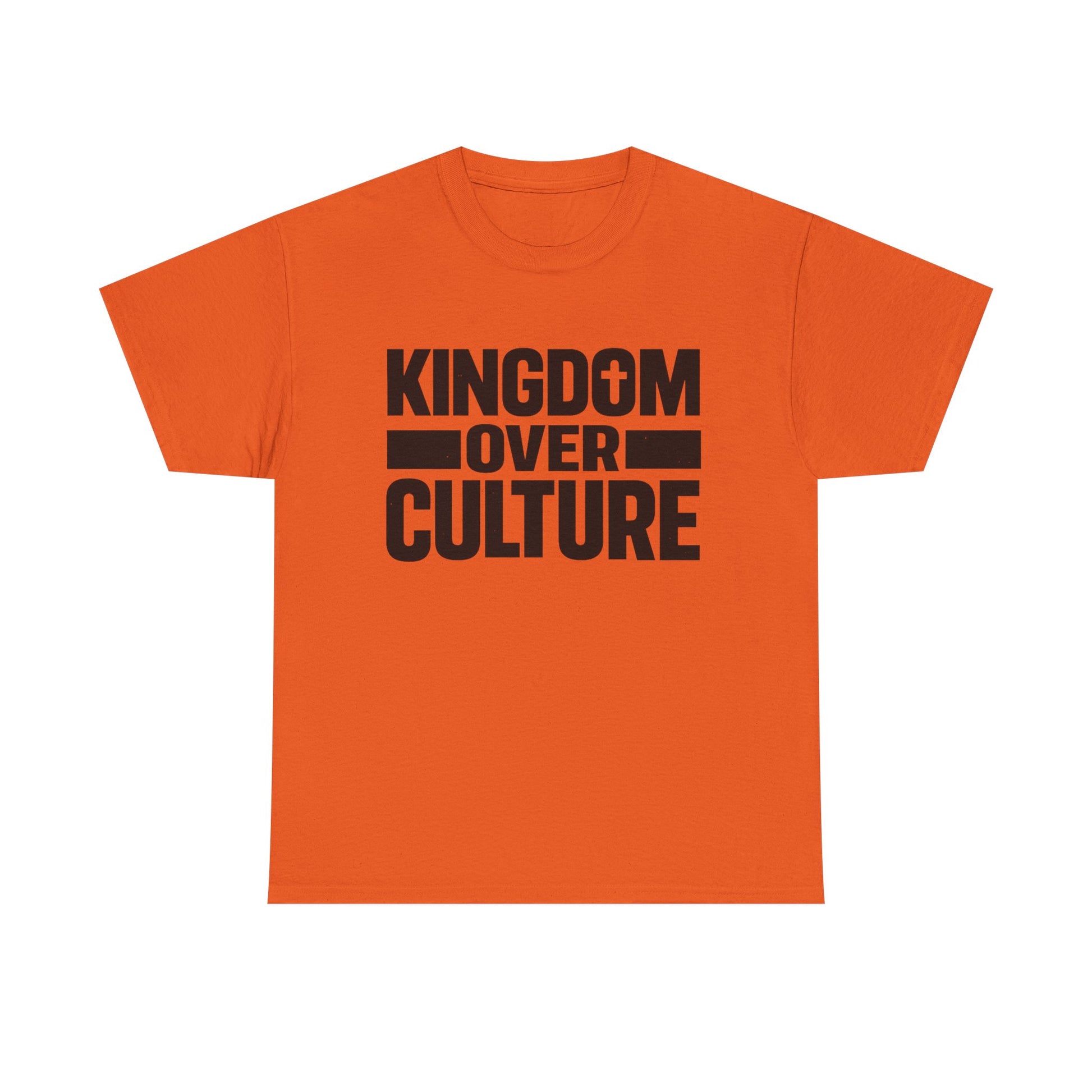 "Kingdom Over Culture" Bold Christian Statement Apparel