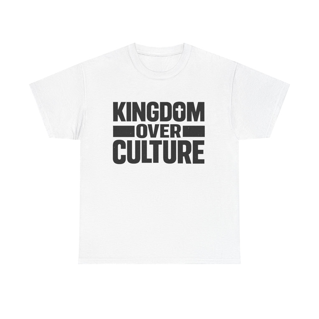 "Kingdom Over Culture" Bold Christian Statement Apparel