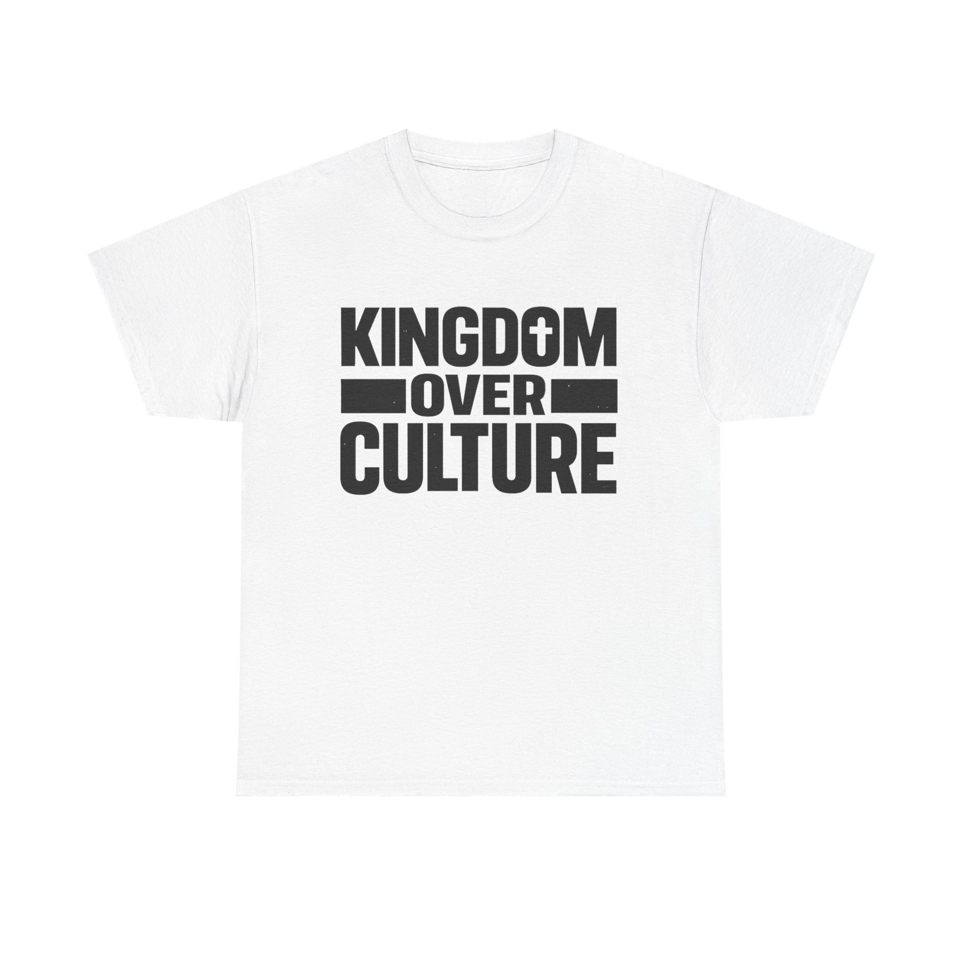 "Kingdom Over Culture" Bold Christian Statement Apparel
