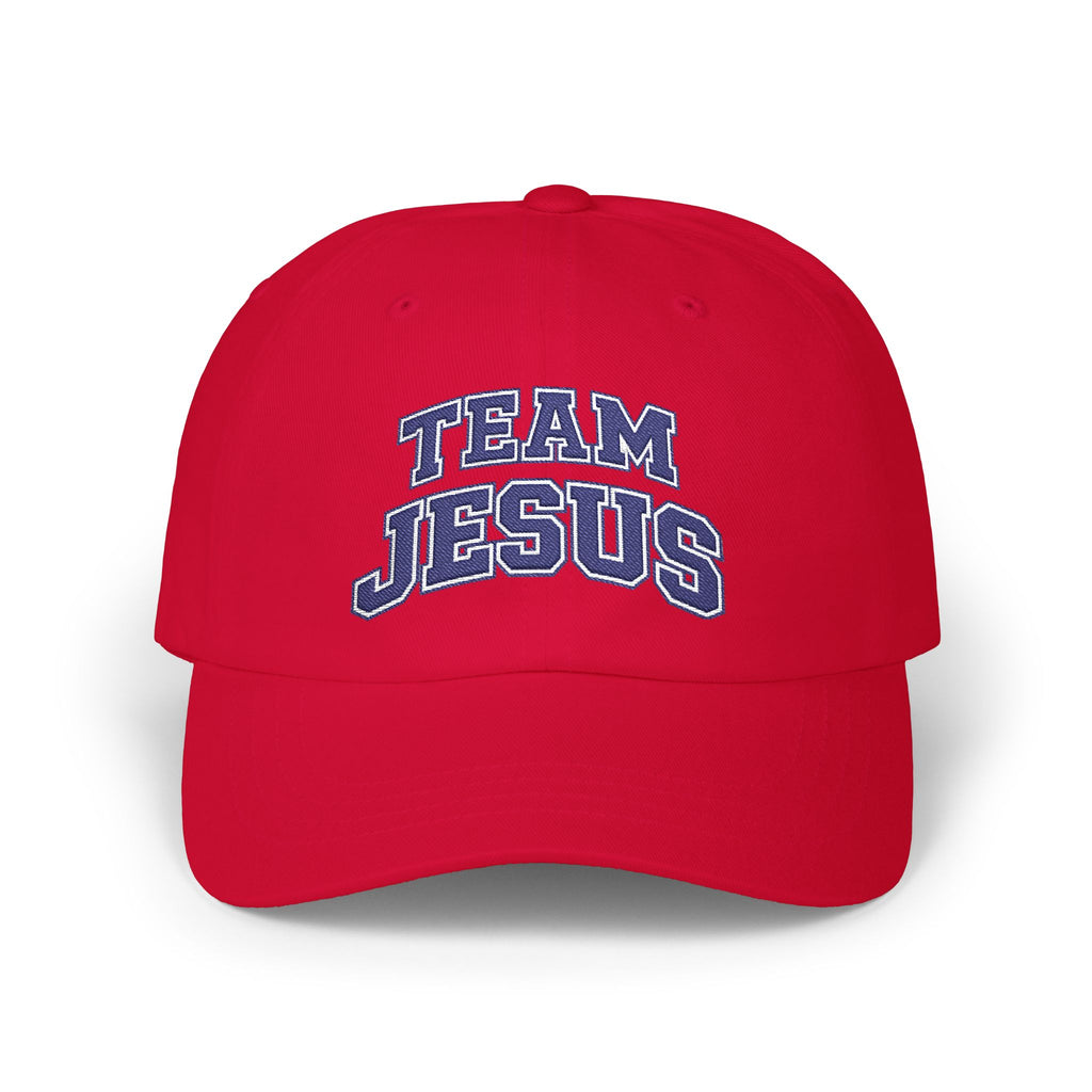 "Team Jesus" Embroidered Christian Baseball Hat