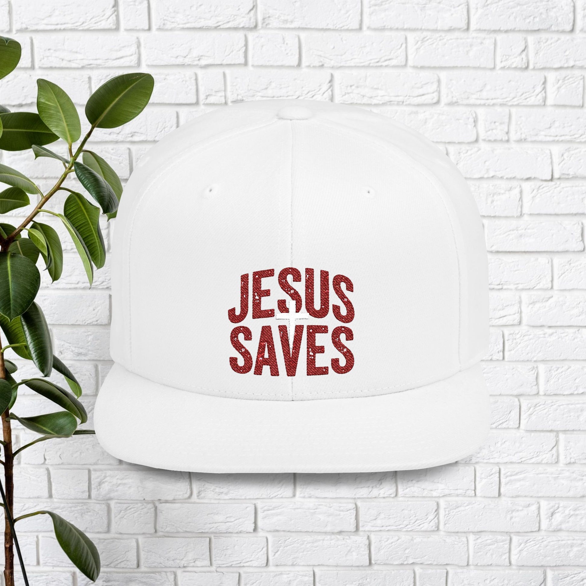 Jesus Saves Snapback Cap