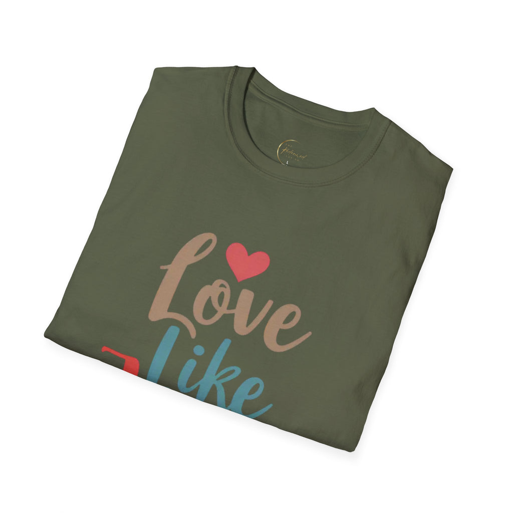 Love Like Jesus, Unisex Softstyle T-shirt