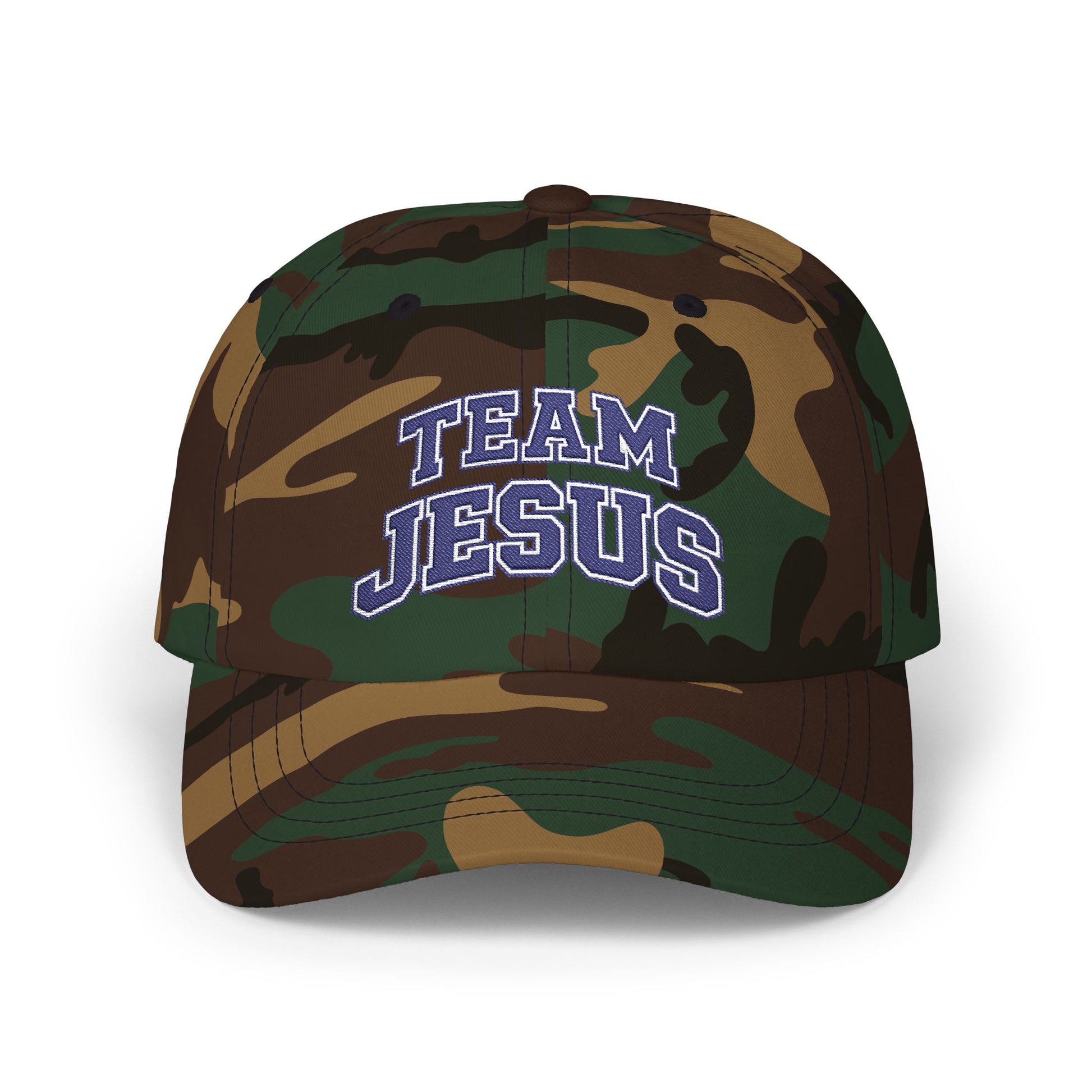 "Team Jesus" Embroidered Christian Baseball Hat