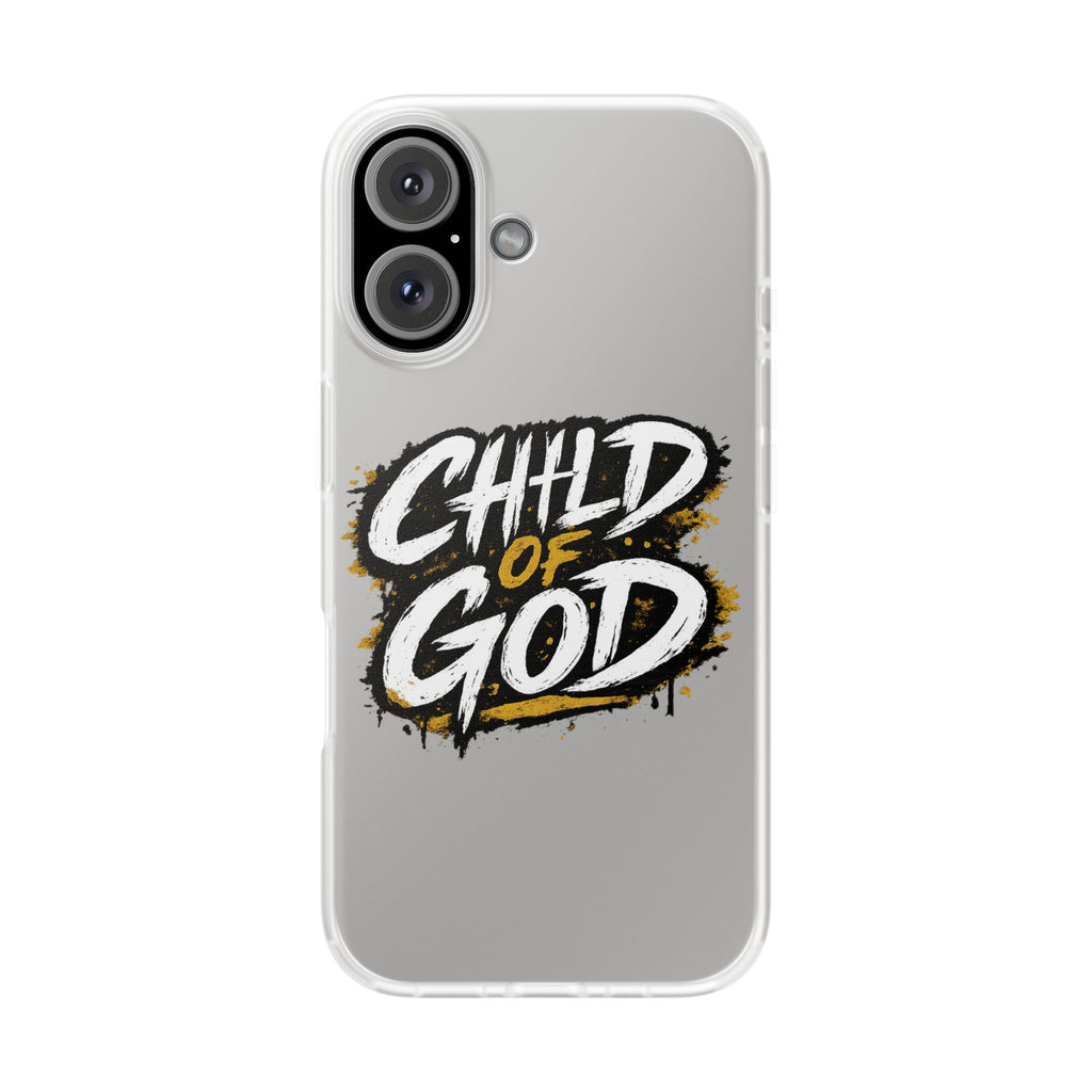 Child of God Phone Case — Christian Faith Protective Flexi Case