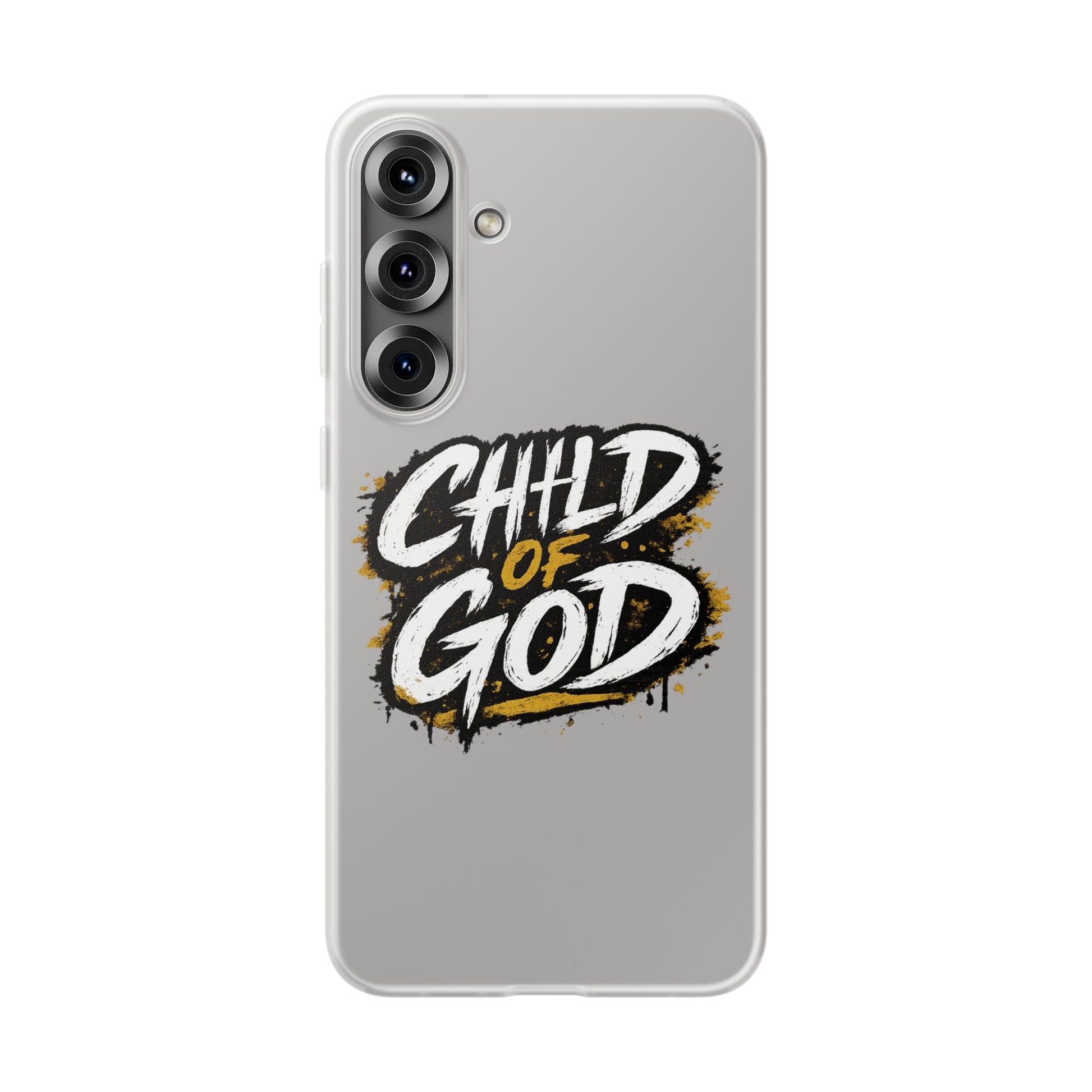 Child of God Phone Case — Christian Faith Protective Flexi Case