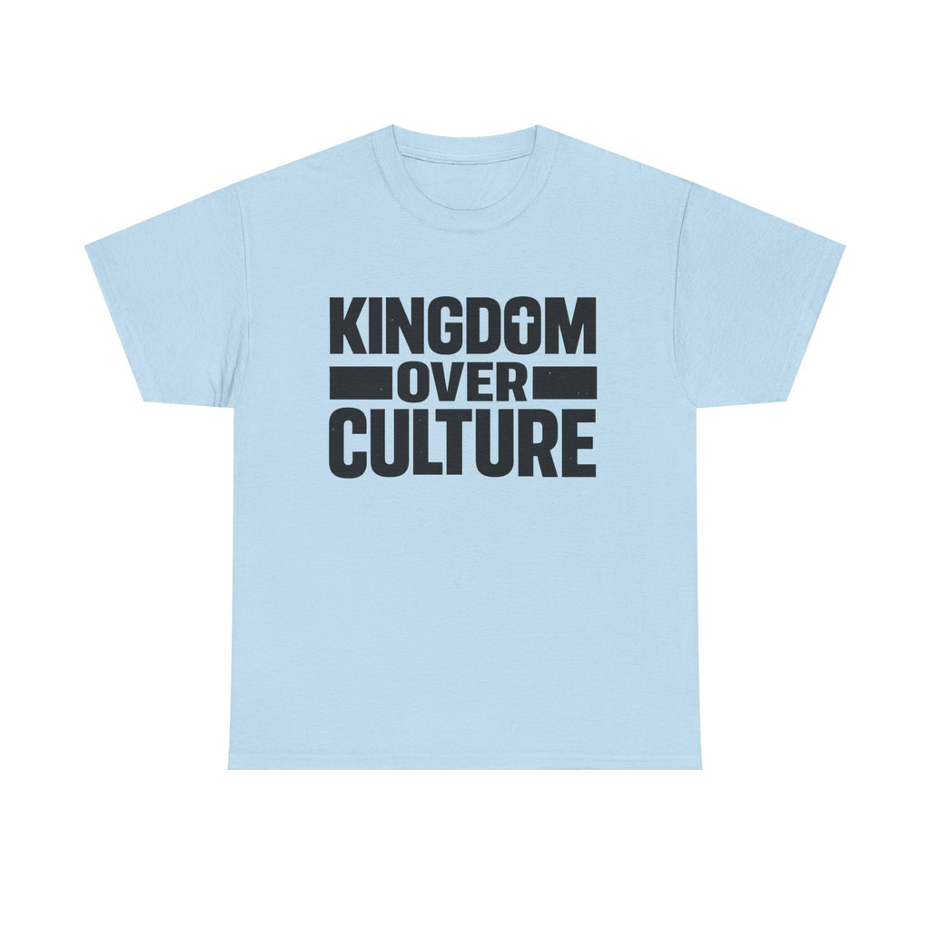 "Kingdom Over Culture" Bold Christian Statement Apparel