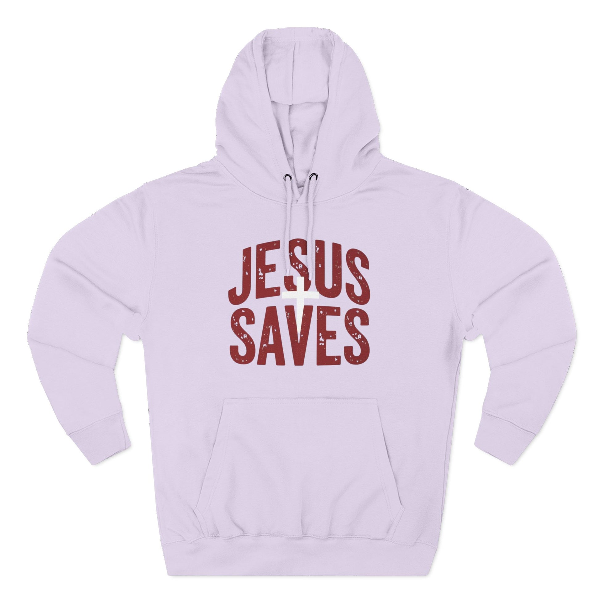 Jesus Saves Hoodie — Vintage Faith Pullover for Christians