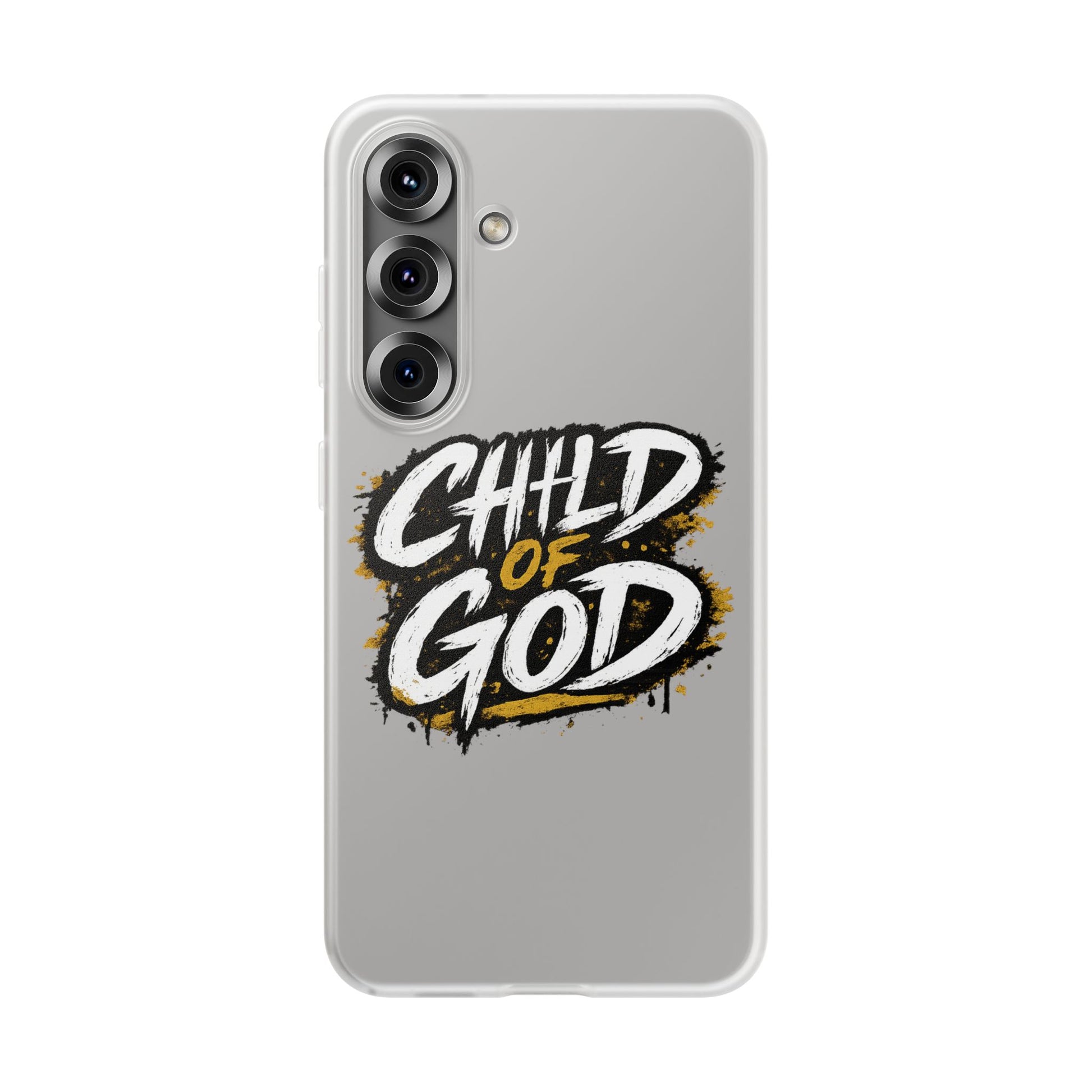 Child of God Phone Case — Christian Faith Protective Flexi Case