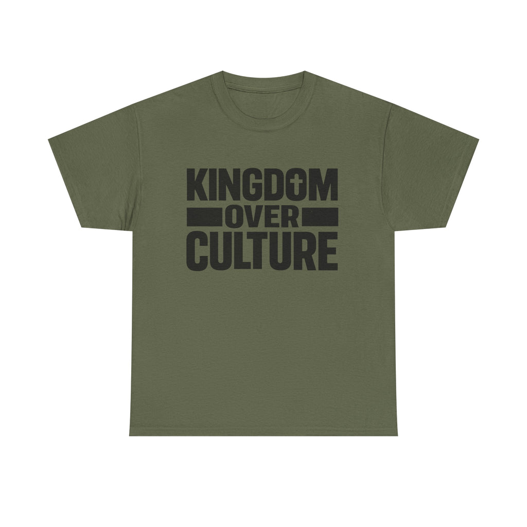 "Kingdom Over Culture" Bold Christian Statement Apparel