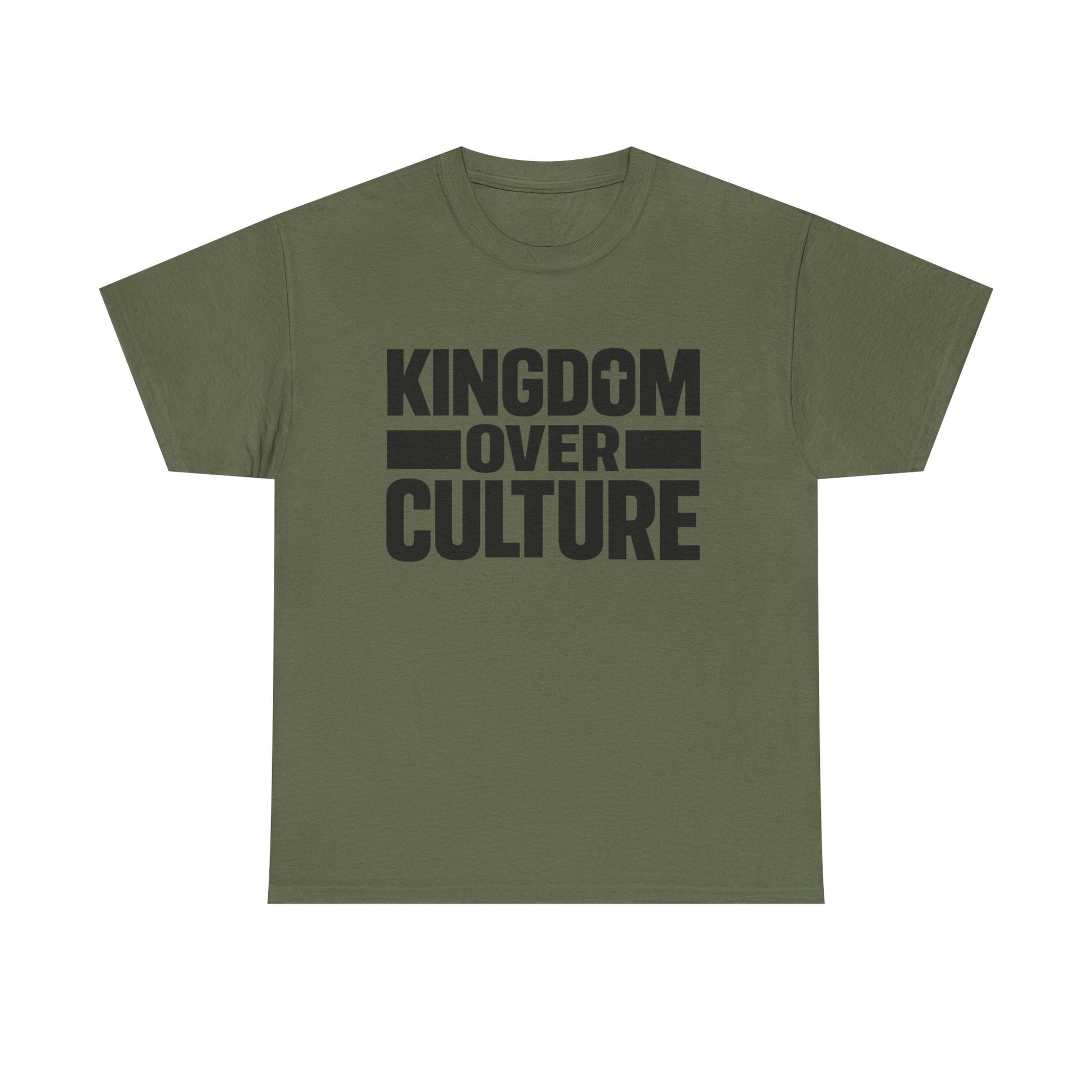 "Kingdom Over Culture" Bold Christian Statement Apparel