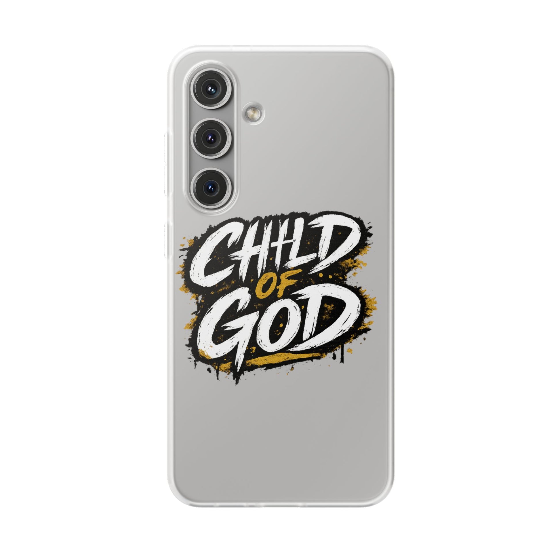 Child of God Phone Case — Christian Faith Protective Flexi Case
