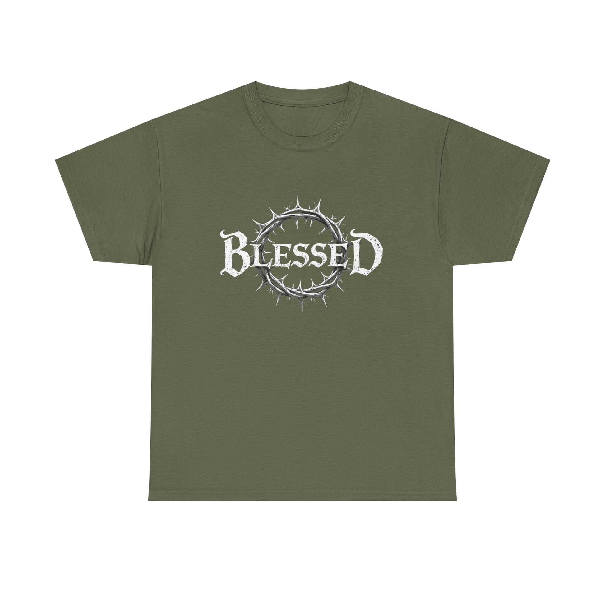 Blessed Crown Tee — Christian Faith Graphic T-Shirt
