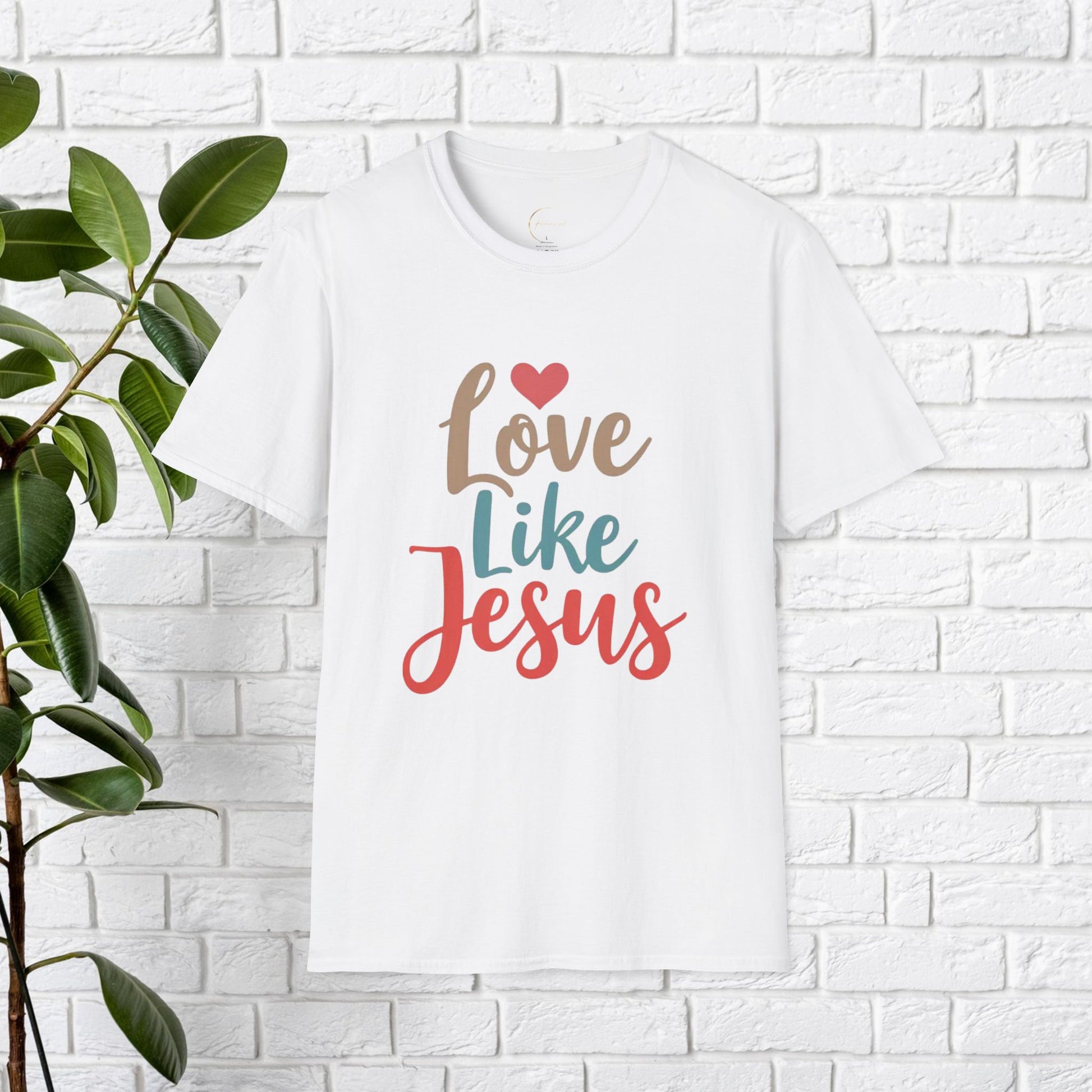 Love Like Jesus, Unisex Softstyle T-shirt