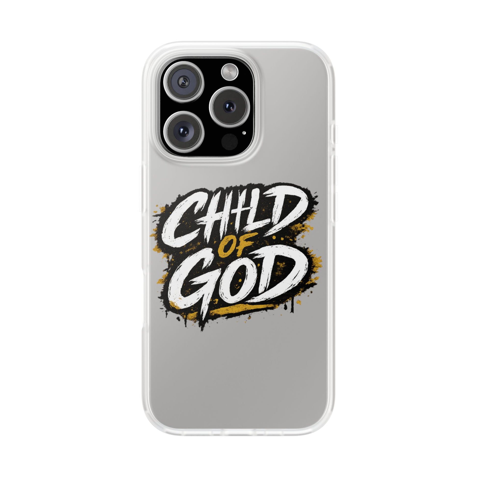 Child of God Phone Case — Christian Faith Protective Flexi Case
