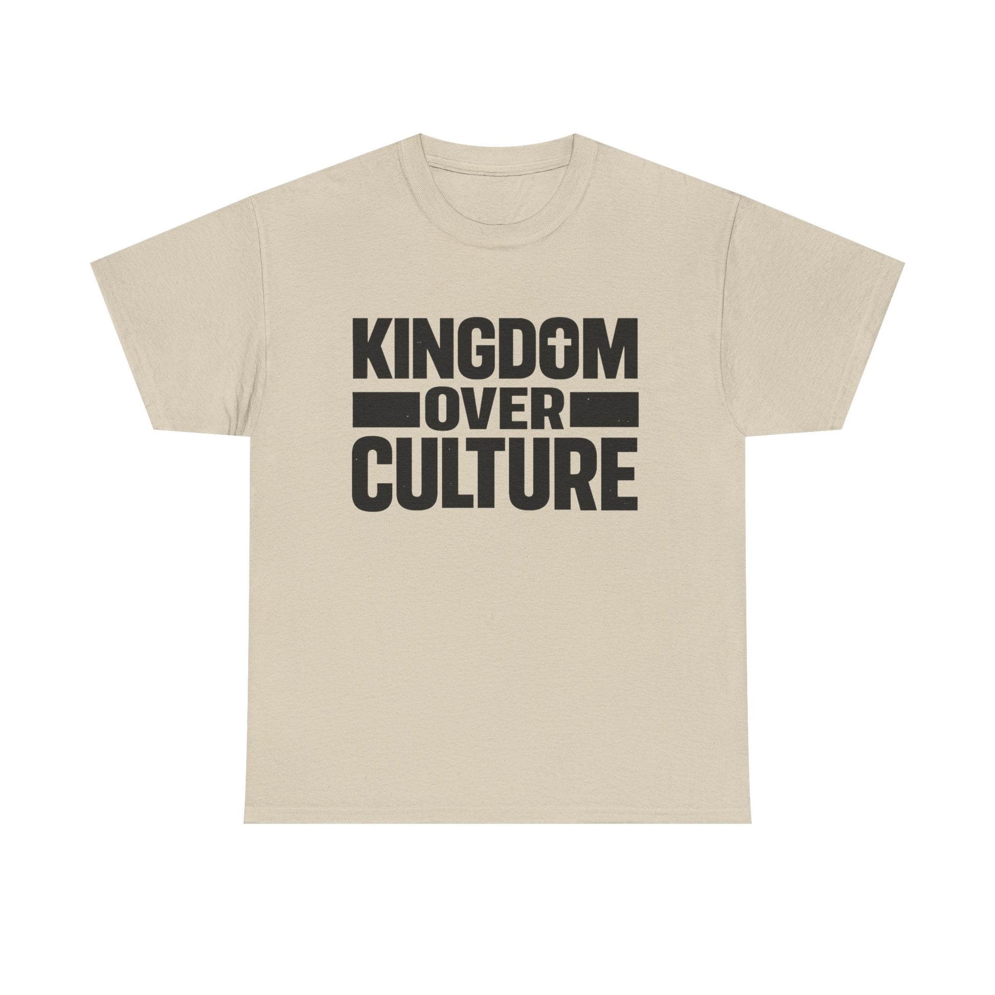 "Kingdom Over Culture" Bold Christian Statement Apparel