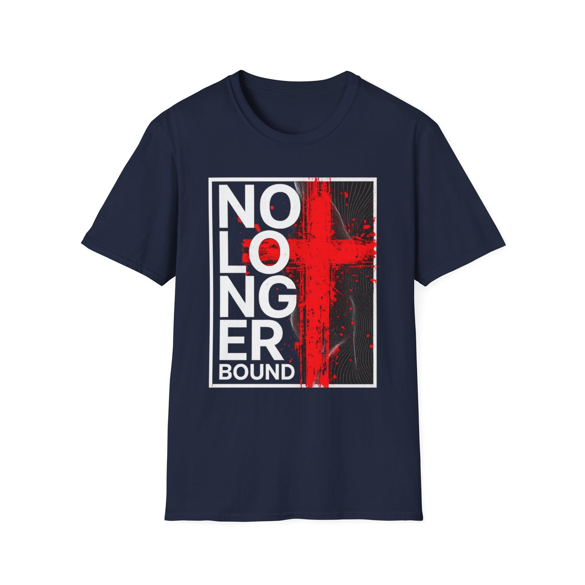 “No Longer Bound” - Unisex Soft Tee