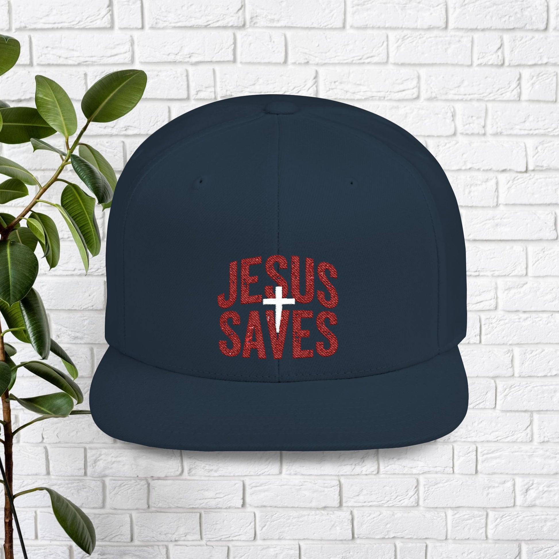 Jesus Saves Snapback Cap