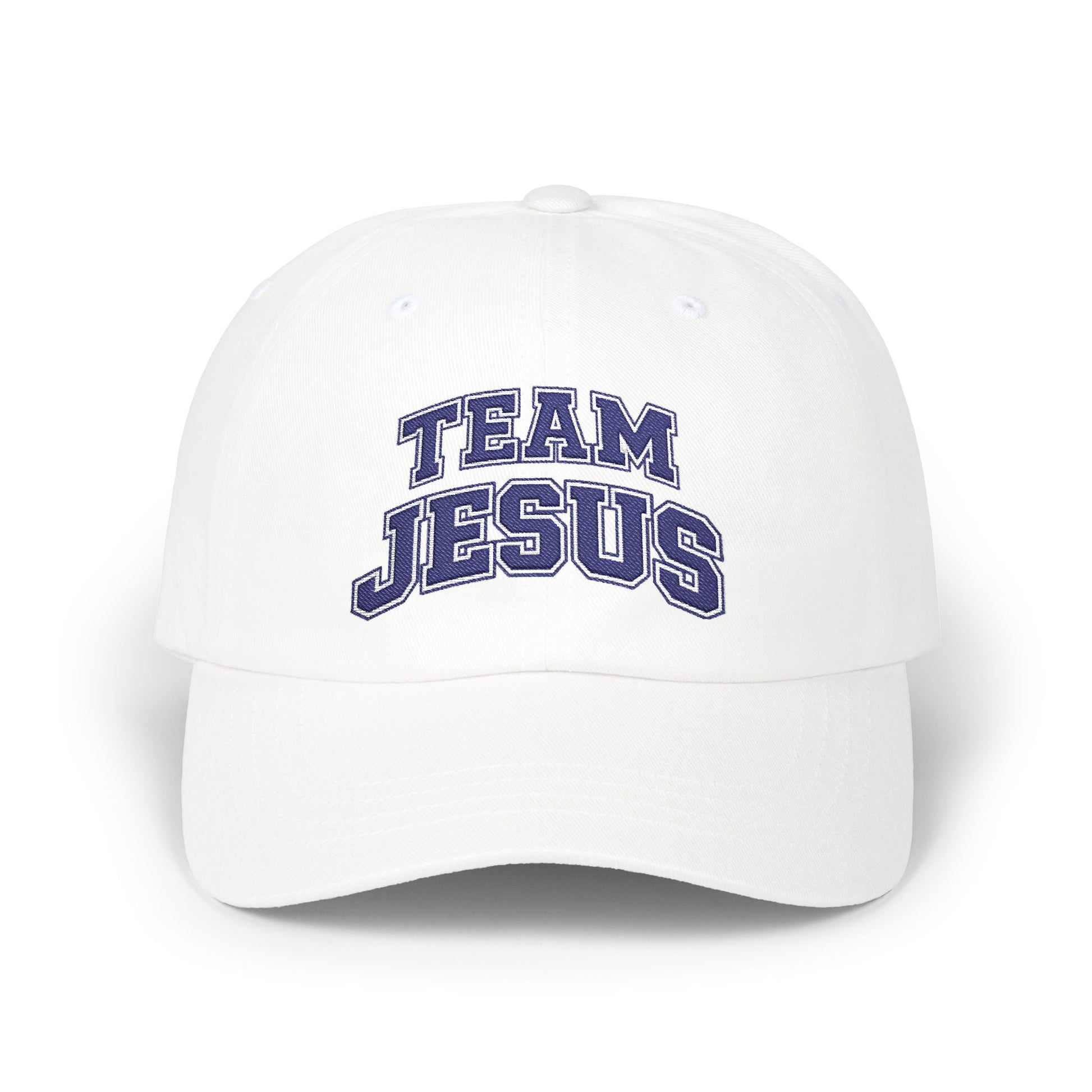 "Team Jesus" Embroidered Christian Baseball Hat