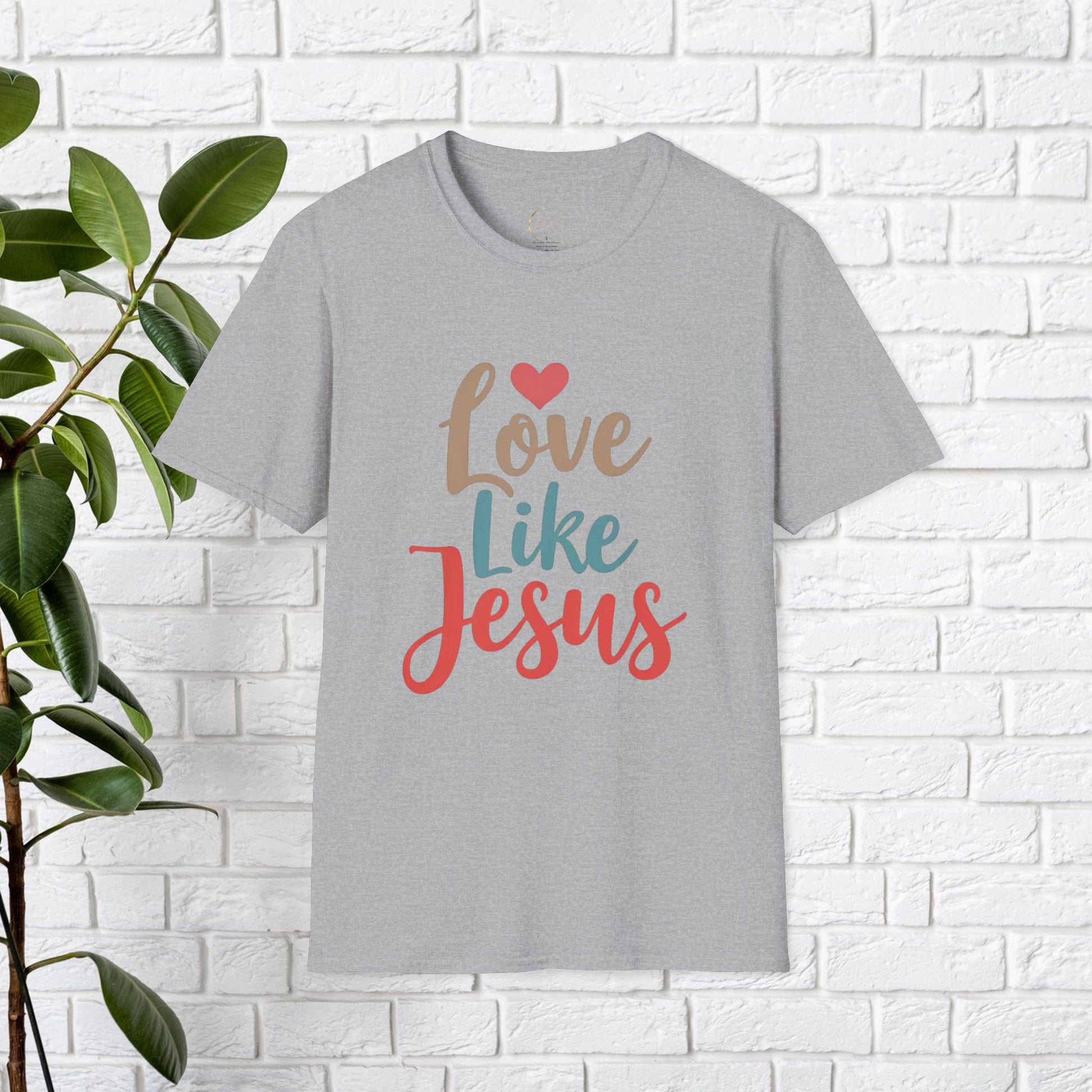 Love Like Jesus, Unisex Softstyle T-shirt
