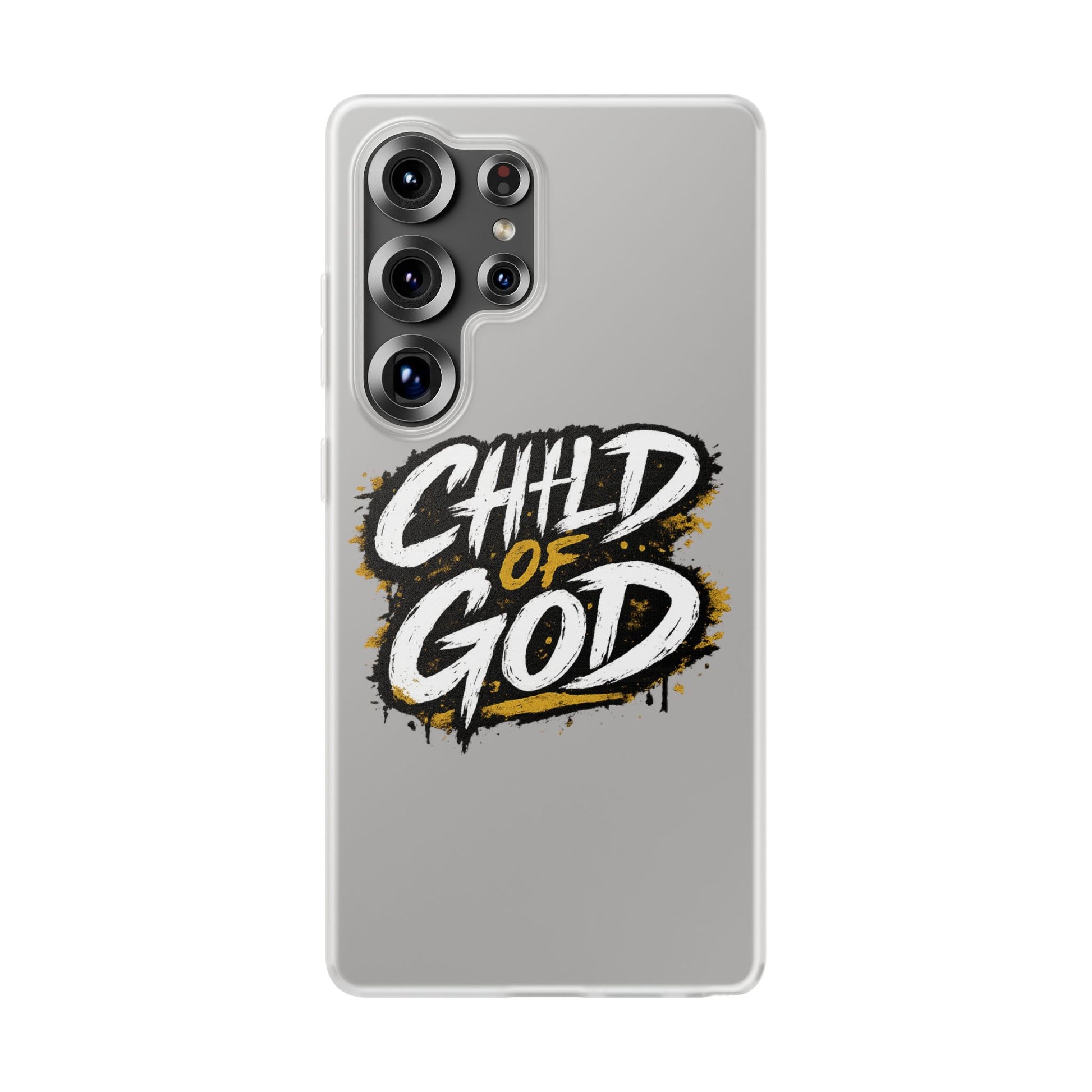 Child of God Phone Case — Christian Faith Protective Flexi Case